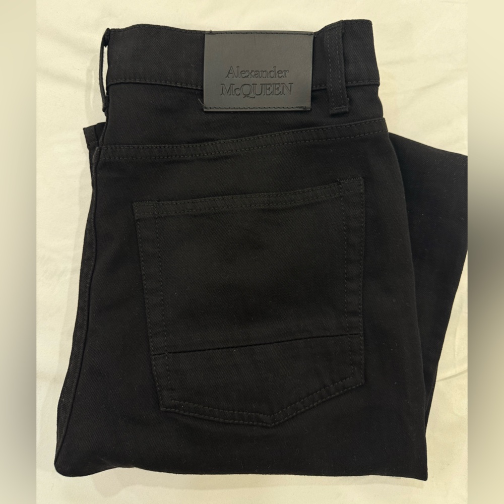 Alexander McQueen Black Men's Jeans